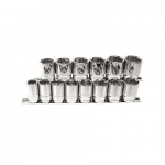 1/2in Drive, 6 Point, Metric Socket Set{part} 1/2in Drive, 6 Point, Metric Socket Set{part}
