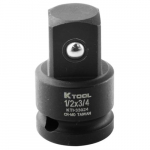 1/2F x 3/4M Male Impact Socket Adapter{part} 1/2F x 3/4M Male Impact Socket Adapter{part}