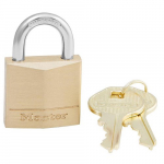 1-3/16" Wide Solid Brass Body Padlock{part} 1-3/16" Wide Solid Brass Body Padlock{part}