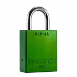 KiK-1A 1-13/16" Wide Al Padlock, Green{part} KiK-1A 1-13/16" Wide Al Padlock, Green{part}