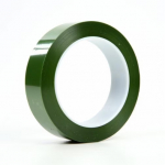 Polyester Tape, Green, 1 in x 72 yd, 2.4 mil_noscript