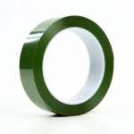 Polyester Tape, Green, 1.9 mil, 1 in x 72 yd_noscript