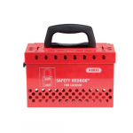Safety Standard Redbox Kit with 12 Padlock Eyelets Red_noscript