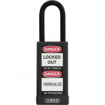 09880 74 Series Non-Con Padlock, 1-1/2" Black{part}