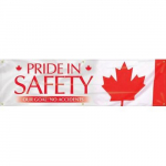 Safety Banner "Pride in Safety..." , 28" x 8-ft_noscript