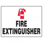 BigSigns Safety Sign "Fire Extinguisher"_noscript