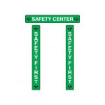 Board Title Plaque "Safety Center"_noscript