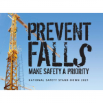 Motivational Poster, "Prevent Falls", 17" x 22"_noscript