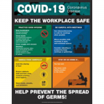 Safety Poster, "COVID-19 Keep the..." 28" x 22"_noscript