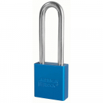 1-3/4" Blue Padlock, 3" Shackle, Keyed Alike{part}