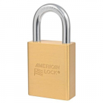 1-3/4" Brass Padlock, 1-1/8" Shackle, No Cylinder{part}