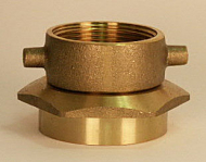 2 1/2" Brass Hydrant Adapters
