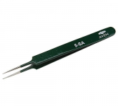 E-Z Pik 4.25" 5 Pattern High Durable Tweezers - Green_noscript