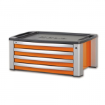 C39TO Orange Portable Tool Chest with Four Drawers_noscript