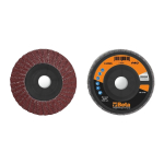 11232A Flap Disc, Corundum Abrasive Cloth, 120 P_noscript