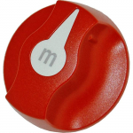 M-Series Battery Switch Spare Knob, Red_noscript