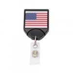 B REEL Badge Reel, USA Flag_noscript