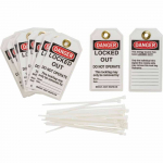 Danger Locked Out Do Not Operate Lockout Tagout Tag_noscript