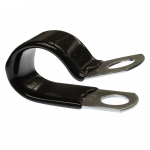 2" Vinyl Coated P-Clip, Compatible with 1/4" Hardware_noscript