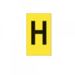 Alphanumeric Sign, "H", Polyester Film, 32 mm x 25 mm_noscript