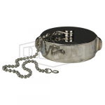 2-1/2" NST (NH) Stainless Steel Cap with Chain_noscript