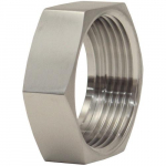 1" RJT Hex Nut, 304 Stainless Steel