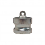 1-1/2" Plated Malleable Iron Dust Plug_noscript