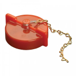 2-1/2" Thermoplastic Pressurized Cap with Chain_noscript