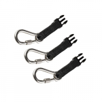 Squids 3025 Accessory Pack of 3 Retractable Carabiners_noscript