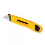 Plastic Retractable Utility Knife - Yellow_noscript