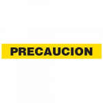 "Precaucion" Barricade Tape, Contractor Grade_noscript