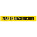 "Zone De Contruction" Barricade Tape_noscript