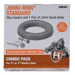 Johni Ring Wax Gasket and Johni Quick Bolt