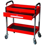 Steel Service Tool Cart with 1-Drawer and 2 Shelves_noscript