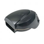 12V MiniBlast Compact Single Horn with Black Cover, OEM_noscript