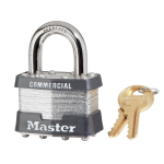 1-3/4" Wide Laminated Steel Pin Tumbler Padlock{part}