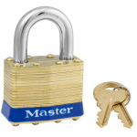 1-3/4" Wide Laminated Brass Pin Tumbler Padlock{part}