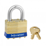 No. 2 Wide Laminated Brass Padlock, Keyed Alike{part}