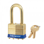 No. 2 Wide Laminated Brass Padlock, 1-1/2" Shackle{part}