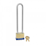 1-3/4" Wide Laminated Brass PT Padlock{part}