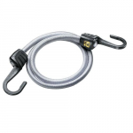 40" Bungee Gray Cord with I-Beam Hook_noscript