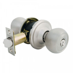 Satin Nickel Ball Knob Entry Door Lock{part}