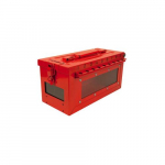 Portable Group Lock Box with Key & Side Window_noscript