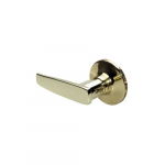 Polished Brass Straight Style Dummy Lever{part}