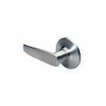 Satin Nickel Straight Style Dummy Lever{part}