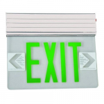 Housing Edge Lit LED Exit Sign, DL Side_noscript