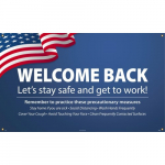 Banner, "Welcome Back! Patriotic"_noscript
