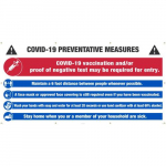 "Covid-19 Preventative Measures", Banner, Banner Mesh_noscript