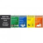 Banner, "Keep The Workplace Safe"_noscript