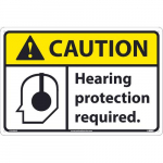 "Hearing Protection Required" Sign_noscript